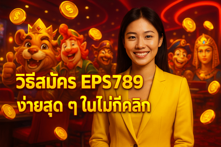 วิธีสมัคร EPS789 ง่ายสุด ๆ ในไม่กี่คลิก