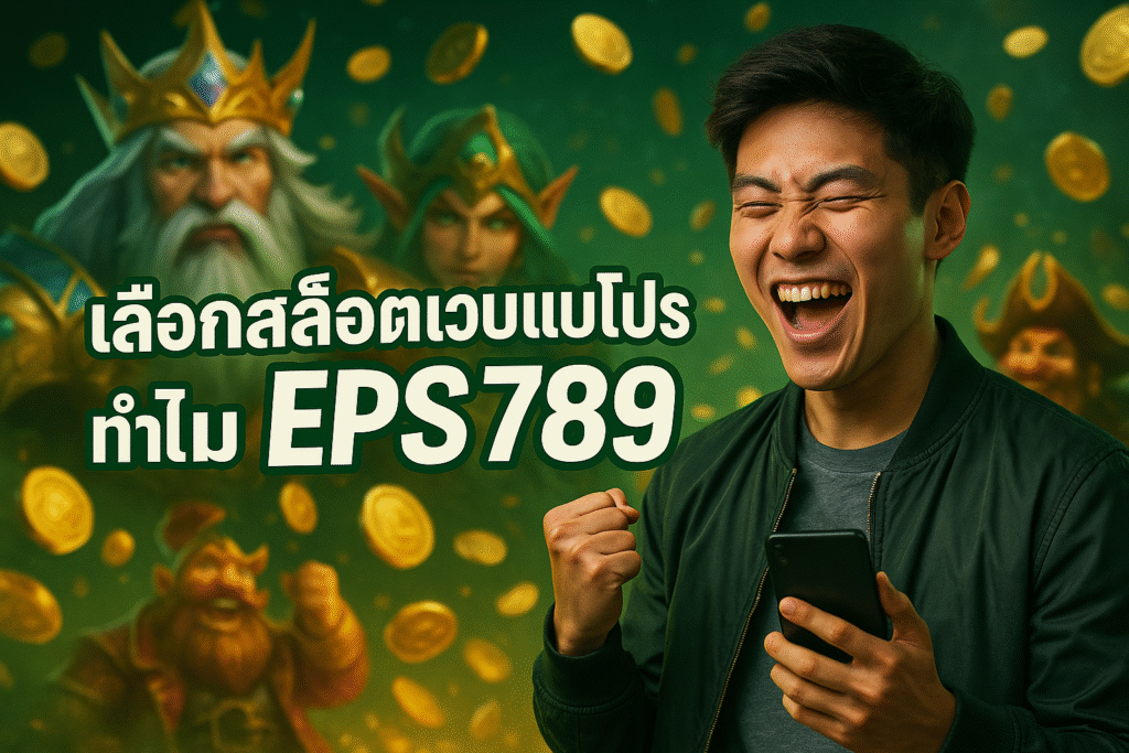 เลือกสล็อตเว็บตรงแบบโปร ทำไมต้อง EPS789