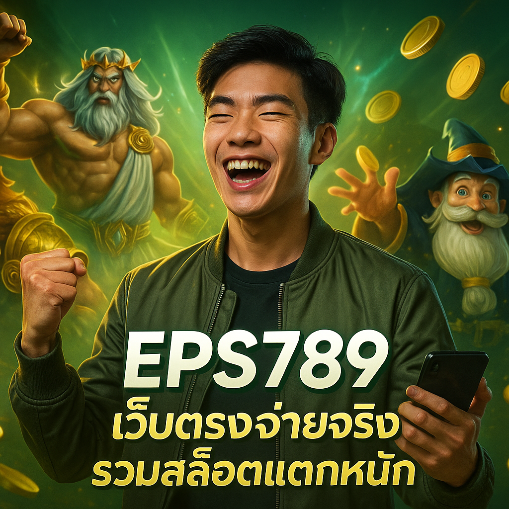 EPS789 เว็บตรงจ่ายจริง รวมสล็อตแตกหนัก